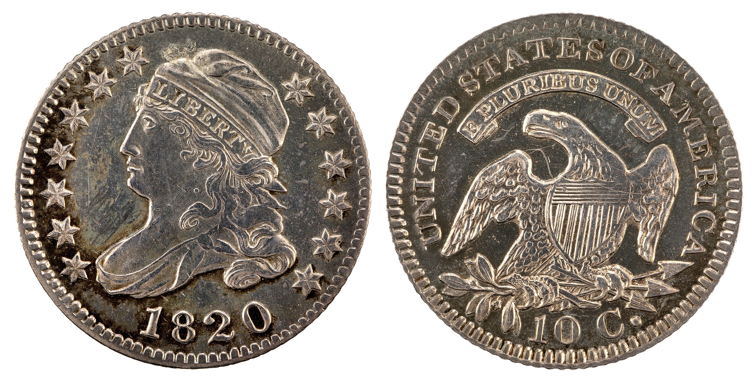 File:NNC-US-1820-10C-Capped Bust.jpg - Wikimedia Commons
