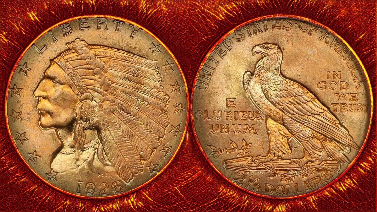 1926 Indian Head Quarter Eagle : History & Value | CoinWeek