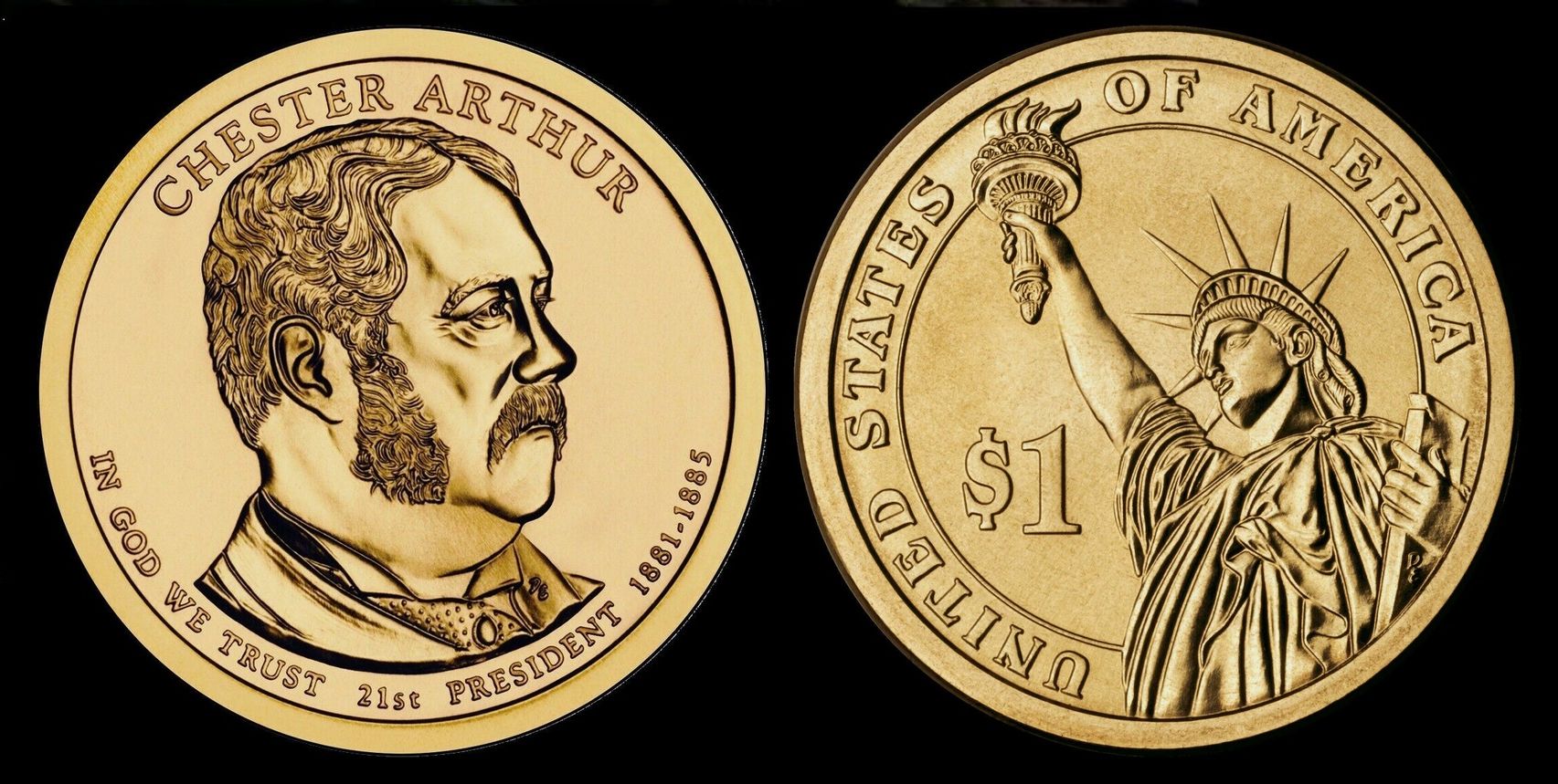 File:Chester A. Arthur, Presidential Dollar.jpg - Wikimedia Commons