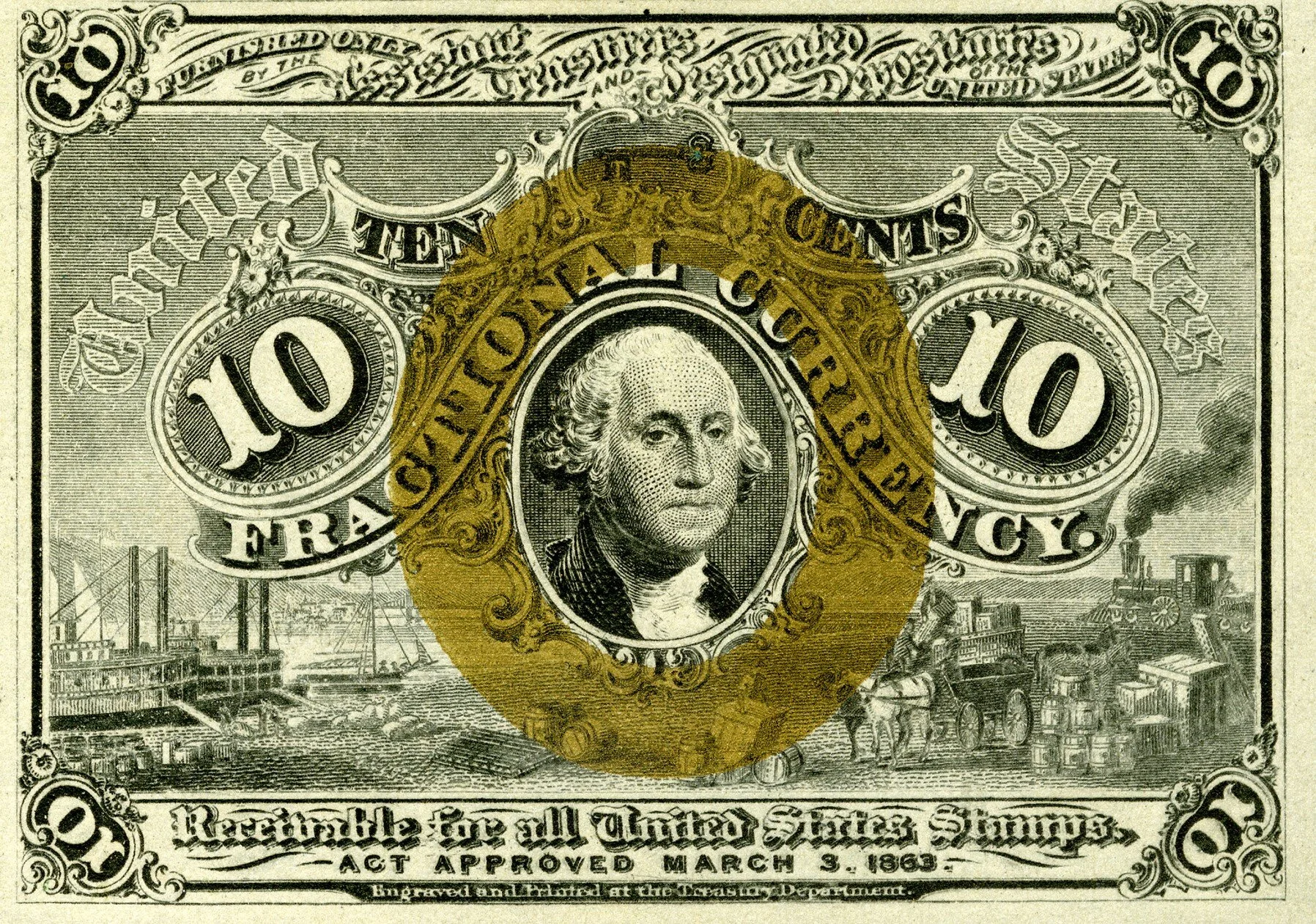 Fractional Currency 1863 — Noll Historical Consulting