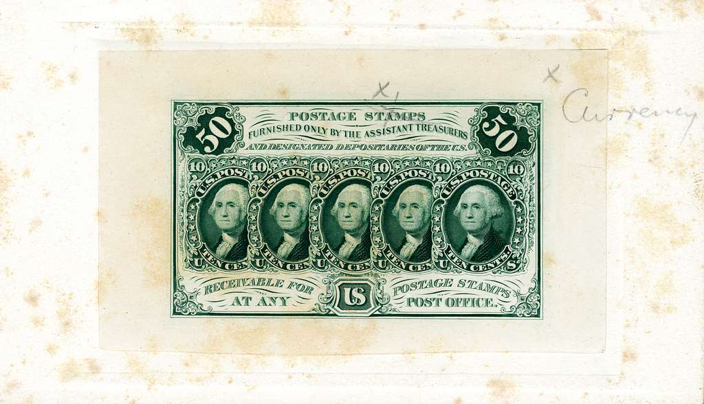 US-Fractional (1st Issue)-$0.50-Proof - PICRYL - Public Domain ...