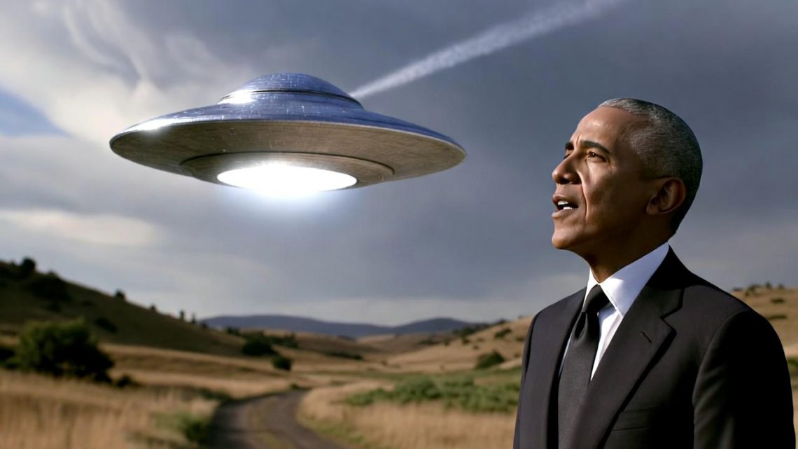외계인, UFO, 오바마