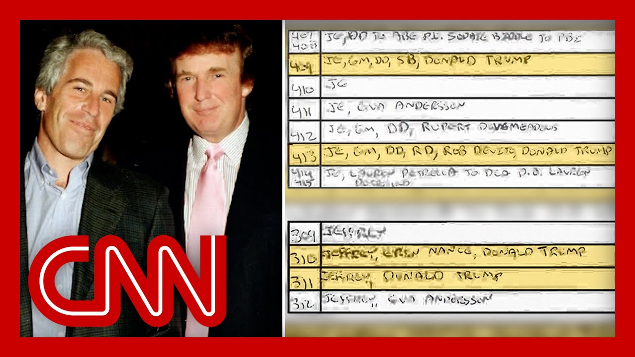 Flight logs show Trump's longstanding ties to Epstein