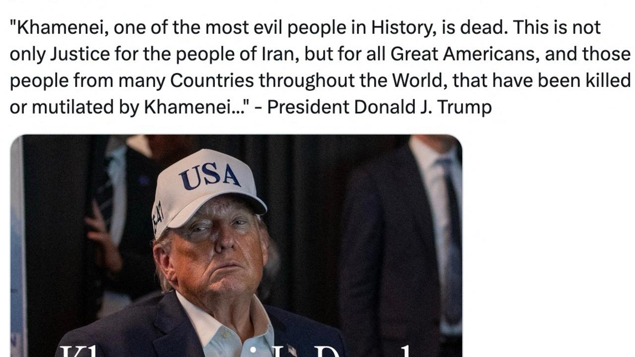 Trump Iran war: What victory looks like for US, Israel | The Australian