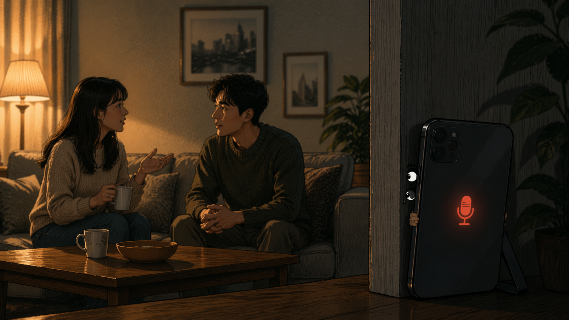 phone listening, targeted advertising, data tracking