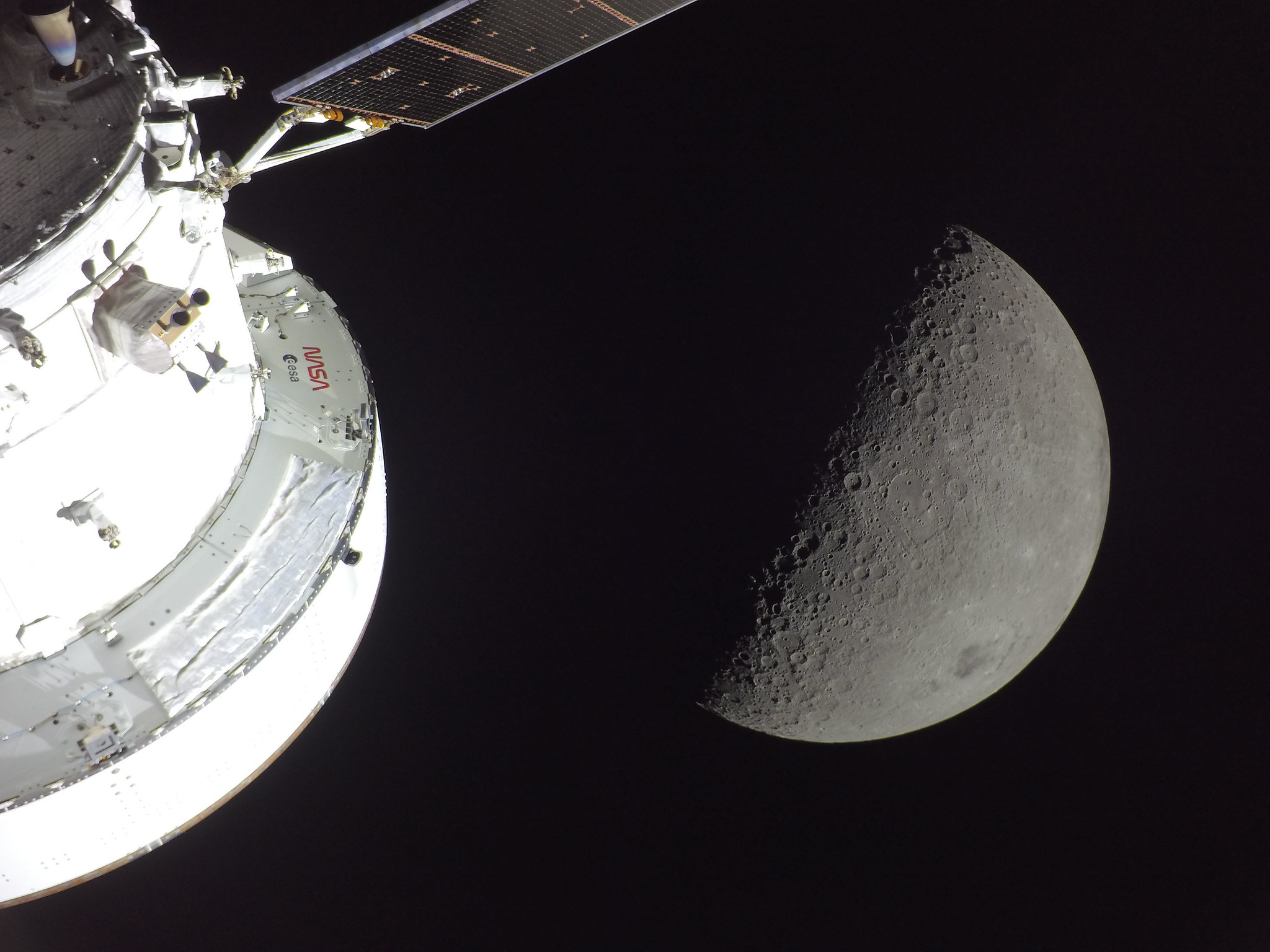In photo: NASA's Artemis II captures rare views of Moon's far side