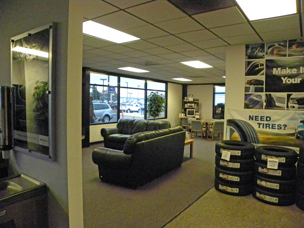 Make Yourself Comfortable in Our Service Waiting Area