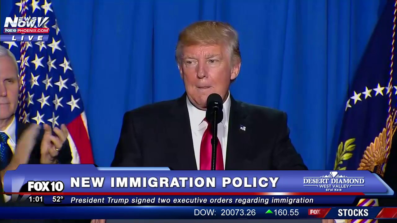 FNN: President Donald Trump NEW Immigration Policy AND Border Wall Details